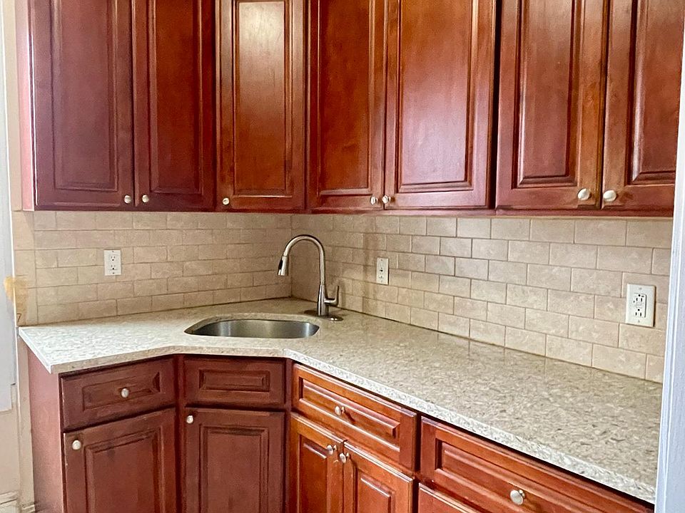 Kitchen with granite countertops