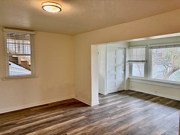 view of the front room from the living room perspective.