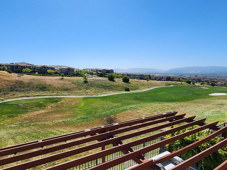 View from Master bedroom balcony
View of Dublin Ranch Golf Course