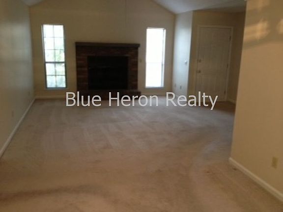 living room with fireplace