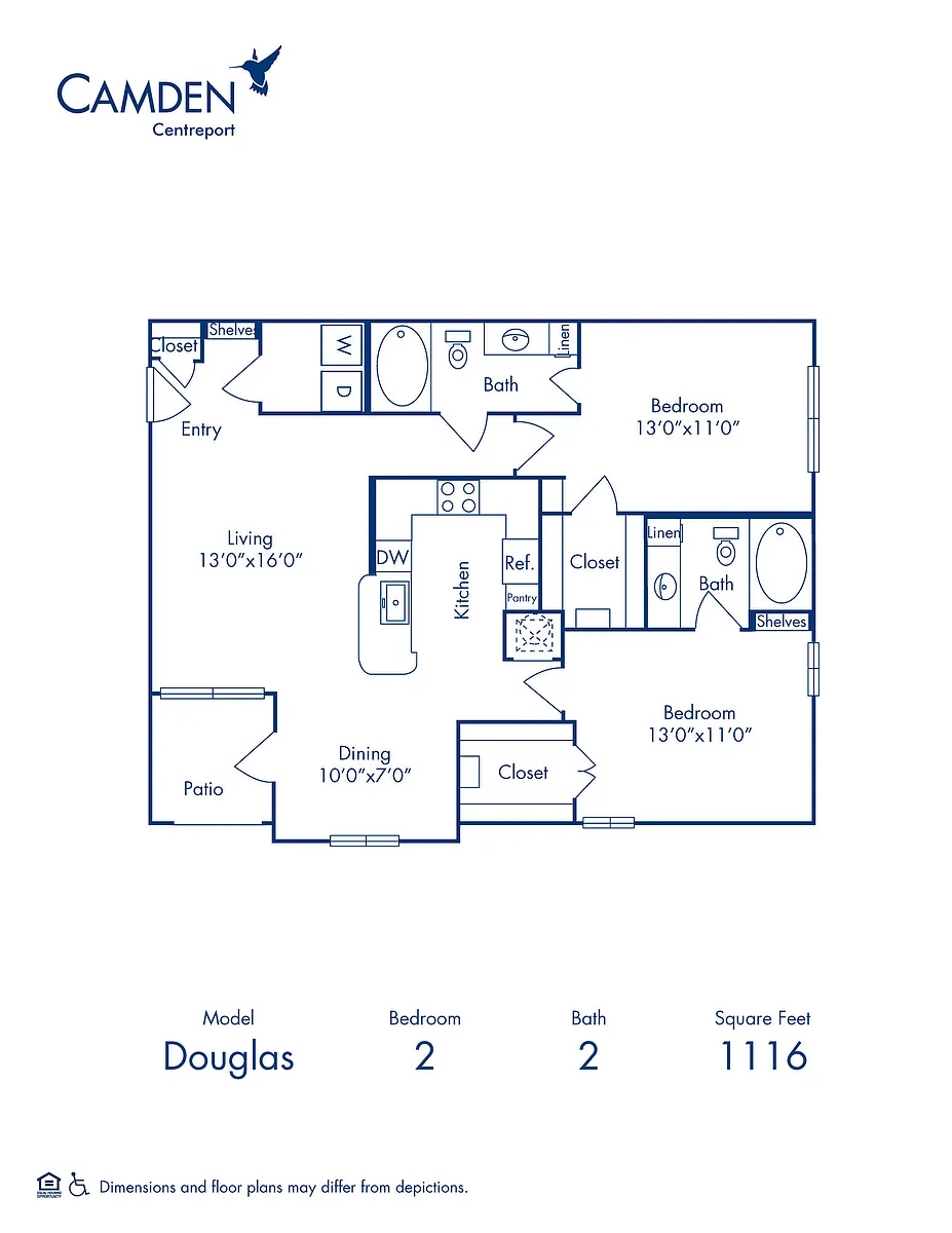 Floor plan Douglas