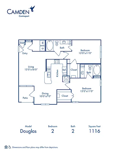 Floor plan Douglas