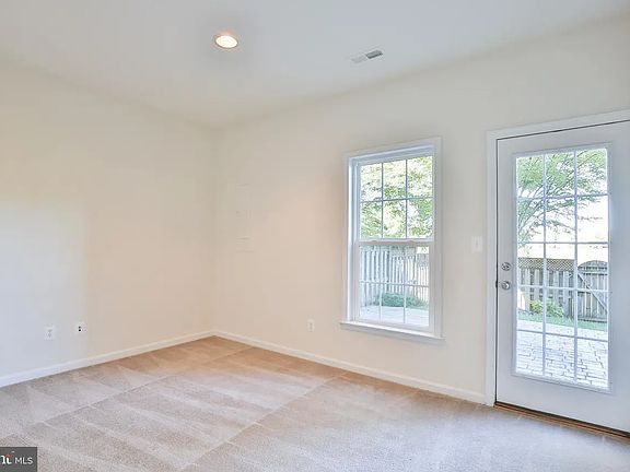 Bedroom with private entrance.