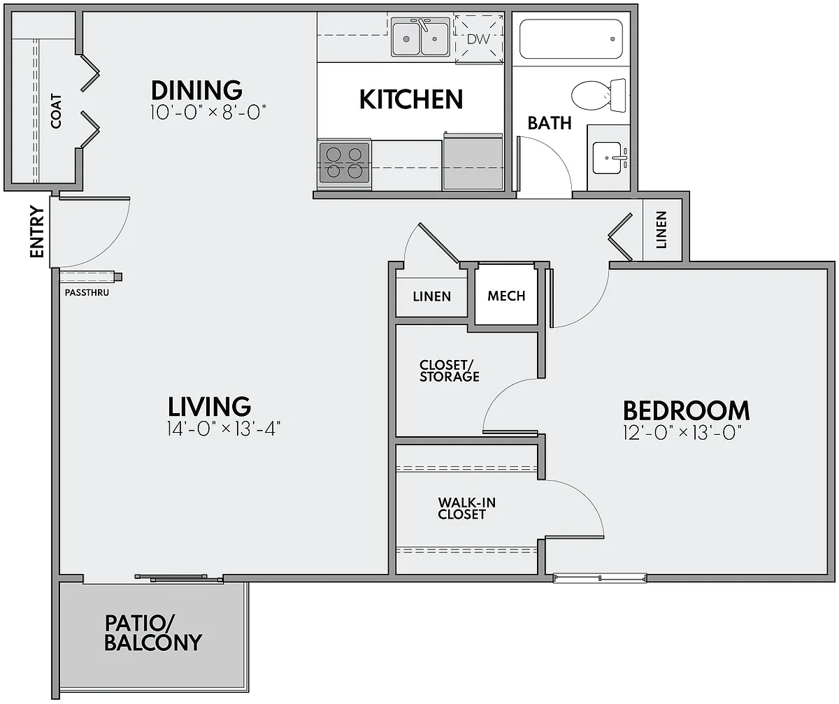 Floor plan The Carlton