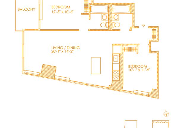 2nd image of 505 W 37th St APT 1707