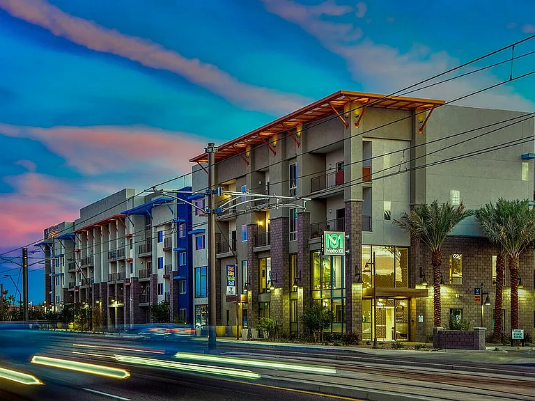 Nightime Building Photo