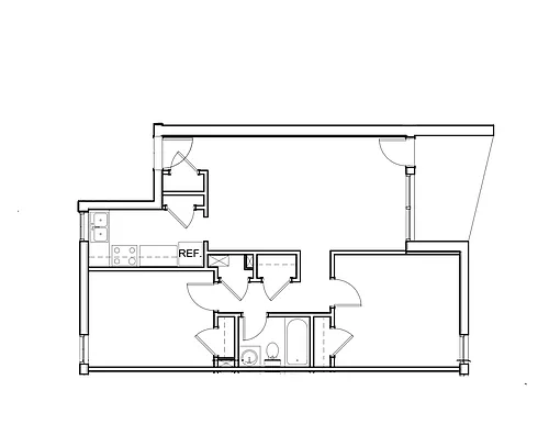 Floor plan 2 bedroom