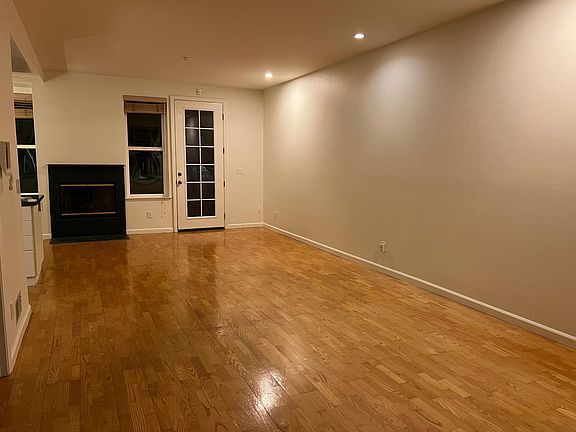 Living area looking towards backyard