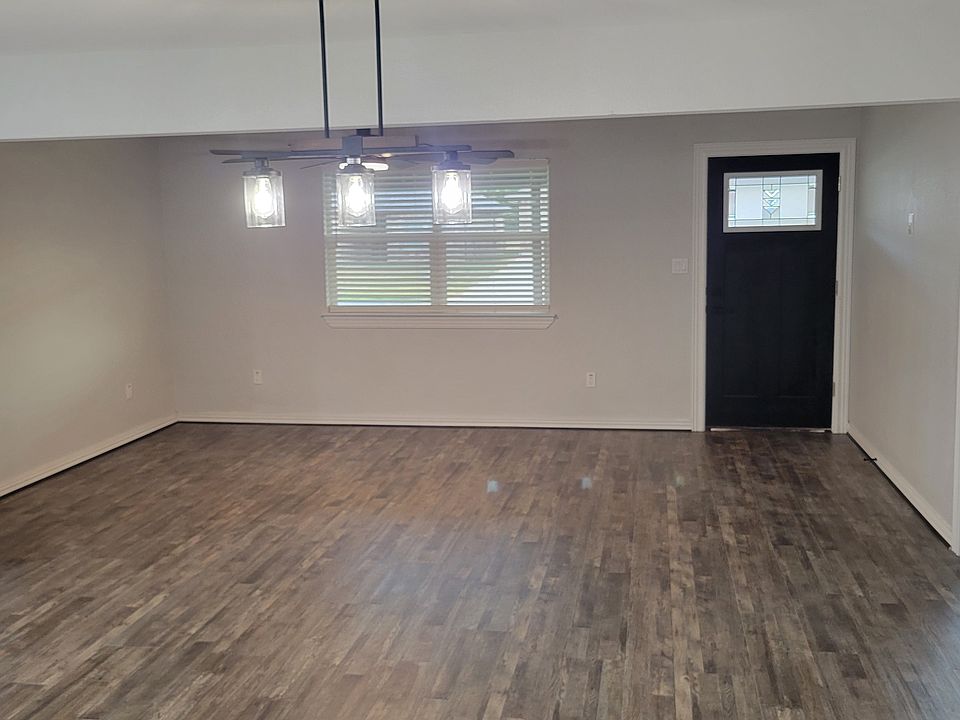 Living room and front door