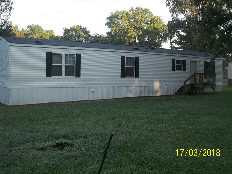 Front of home on corner lot