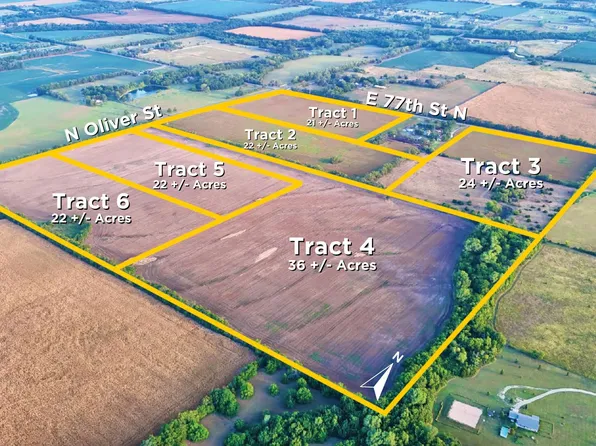 SE Of N Oliver Street & E 77th St N Tract 5, Valley Center, KS 67147