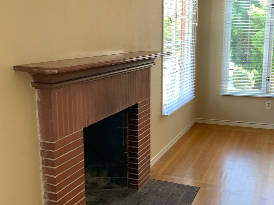 Fireplace in living room