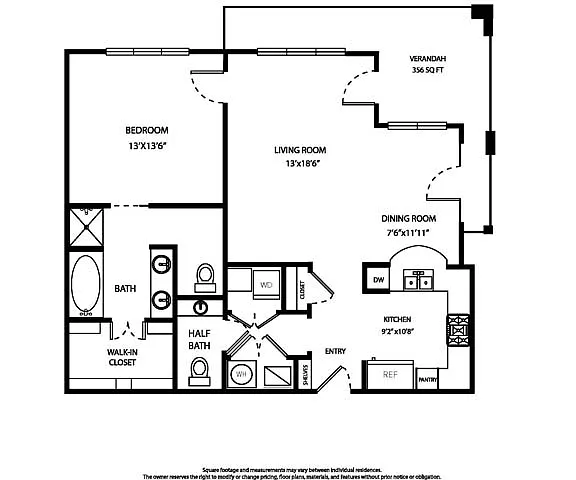 Floor plan Montecito