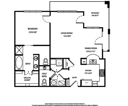 Floor plan Montecito