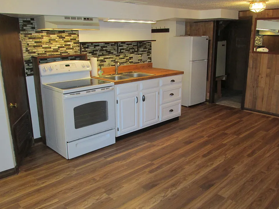 Kitchen, Dining and Living Combination Open Concept