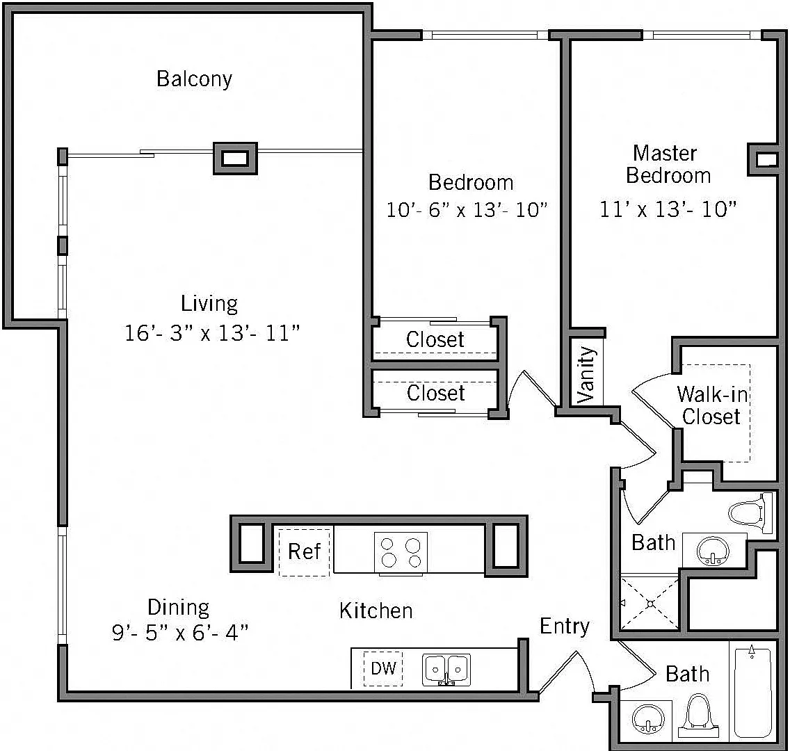 Floor plan 2E