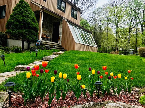 Three season room at entry.