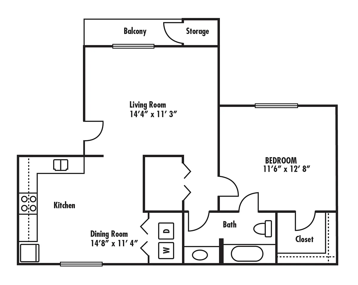 Floor plan The Sierra Reno