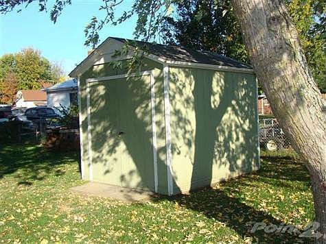 Outdoor shed