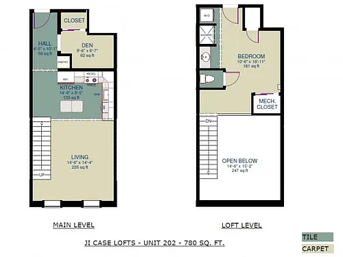 Floor plan 202-208