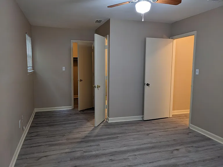 Master Bedroom, Closet and Bath