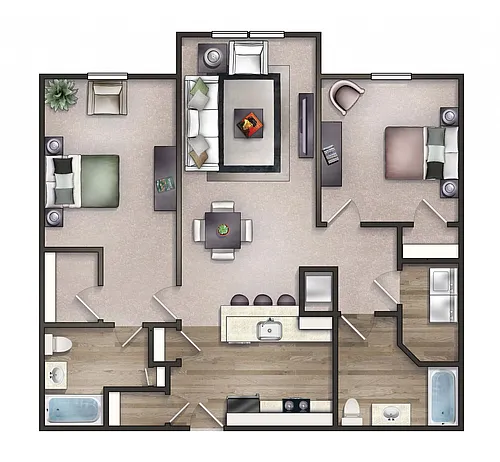 Floor plan The Pestle