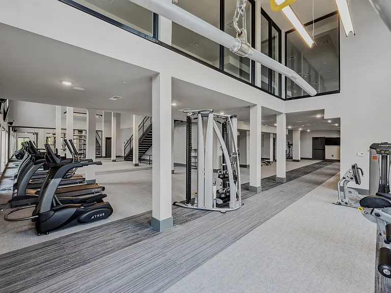 Two-Story Fitness Center
