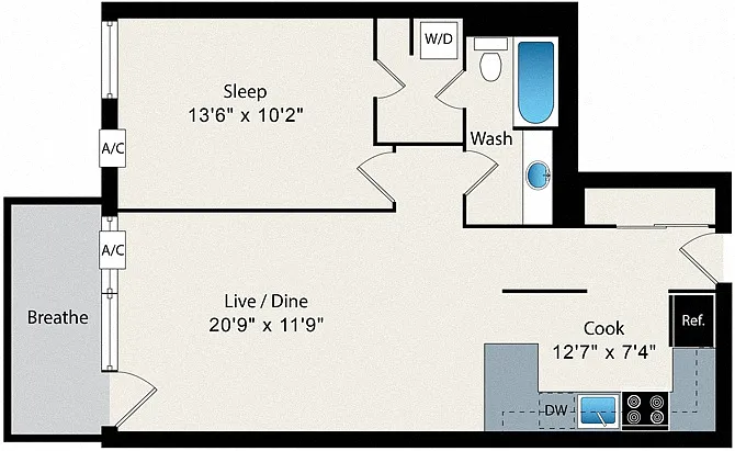 Floor plan A4