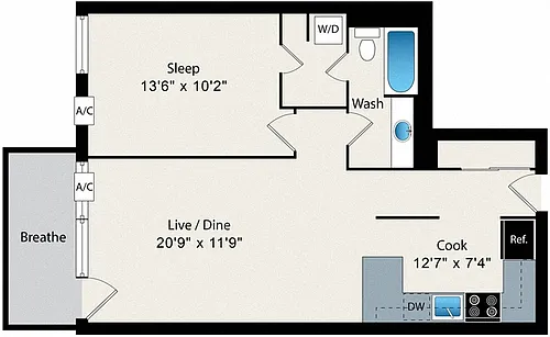 Floor plan A4