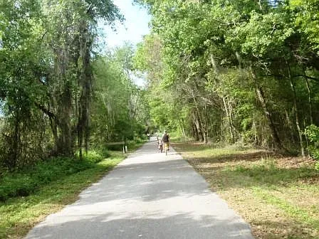 Glimpse of 39 mile Trail near house