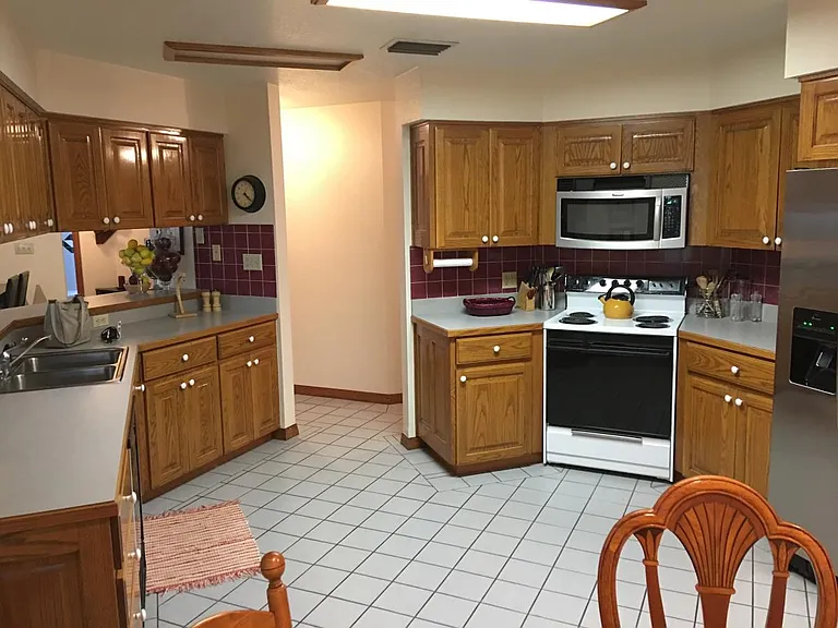 Kitchen, view from Table