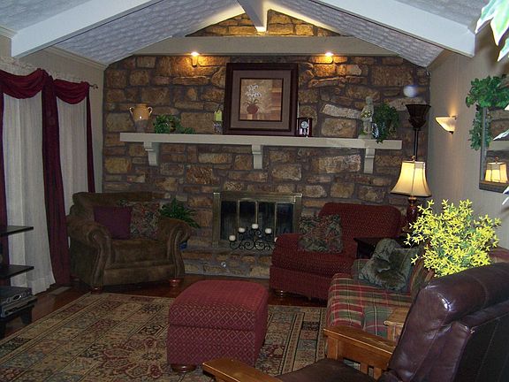 living room view from entry