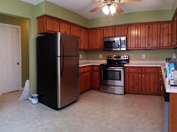kitchen with new appliance installed 2014
