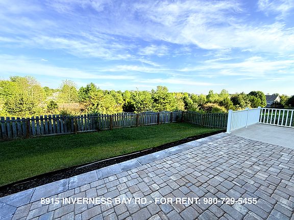 Beautiful, un-obstructed views in the backyard. Large extended patio/deck