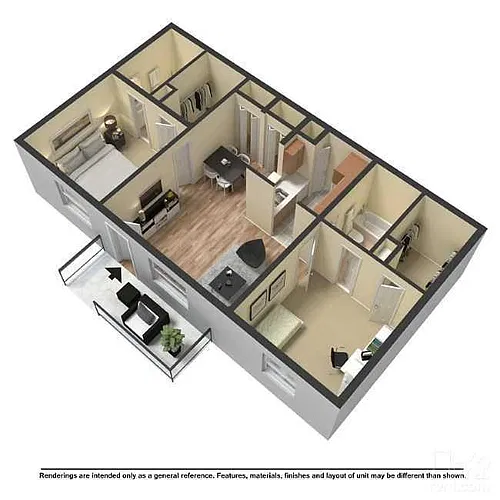 Floor plan B2