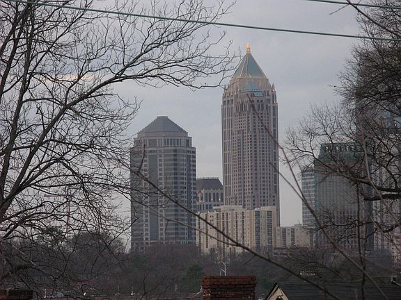 view from front porch