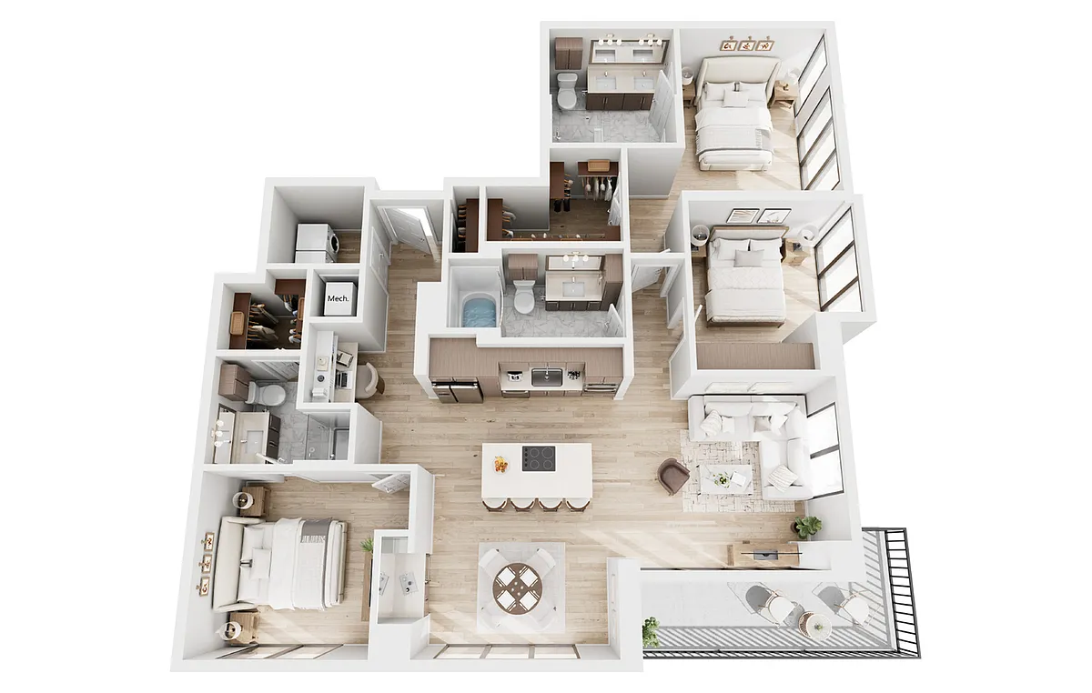Floor plan C1
