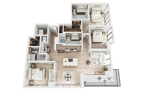 Floor plan C1
