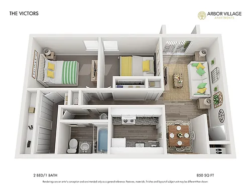 Floor plan Victors