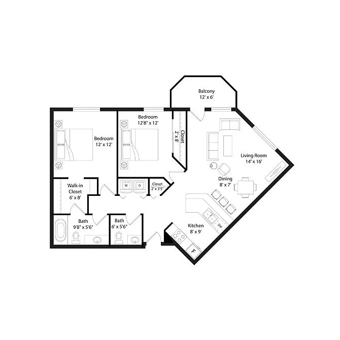 Floor plan B3R
