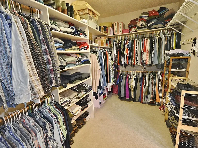 Master closet