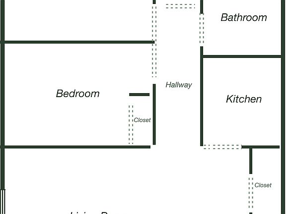 5th image of 12151A Ell Ln #2B-1Ba-698Sqft