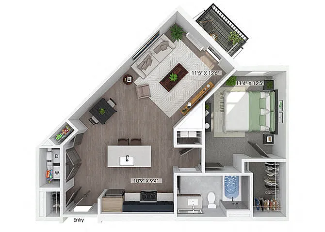 Floor plan A12