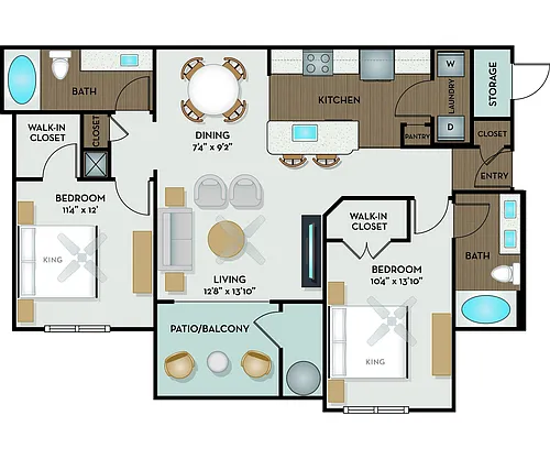 Floor plan Bandera