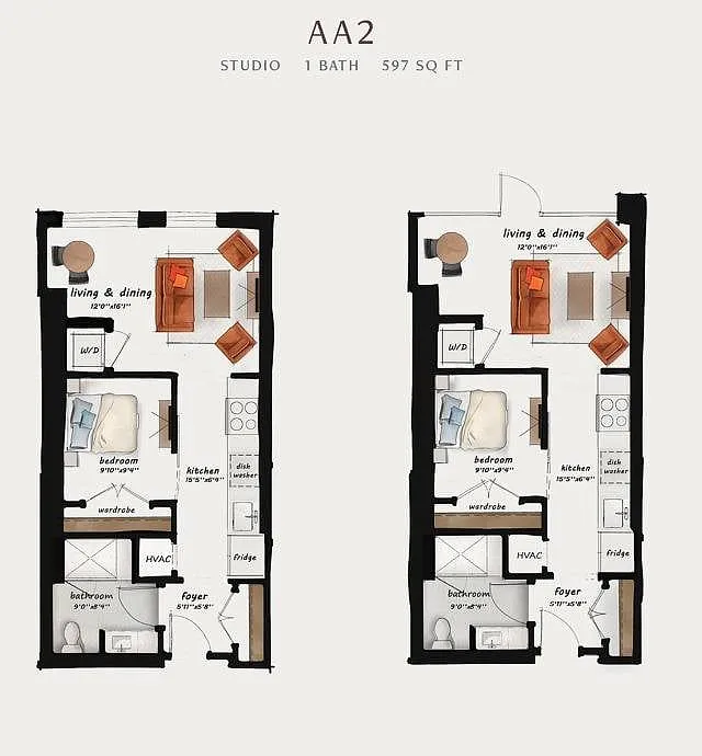 Floor plan AA2