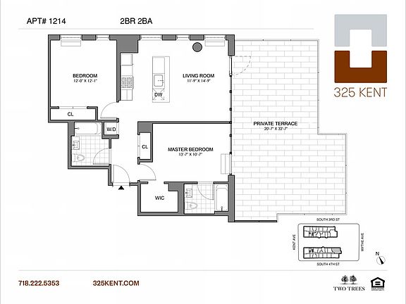 2nd image of 325 Kent Ave APT 1214