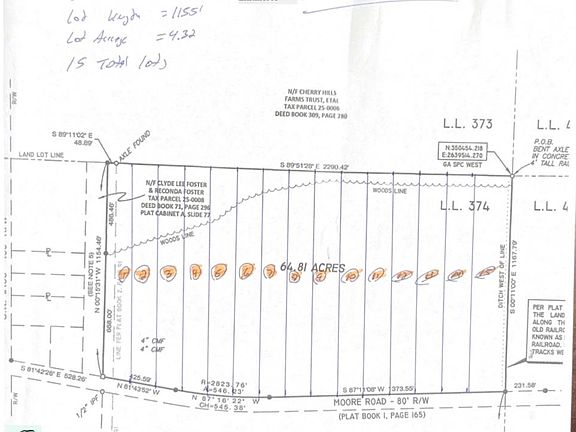 2nd image of 0 Moore Rd Lot 8