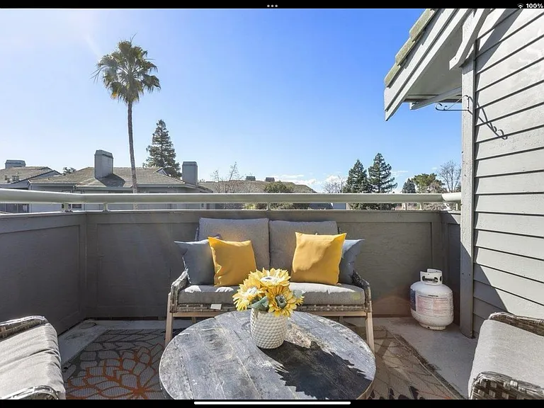 Deck off of living area