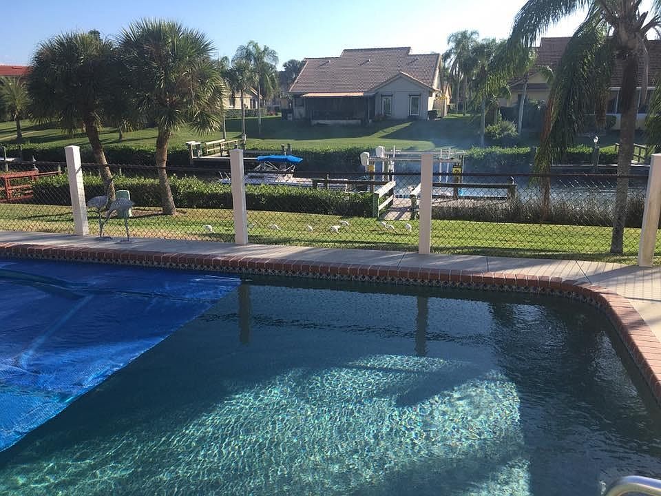 Weekly pool maintenance provided!