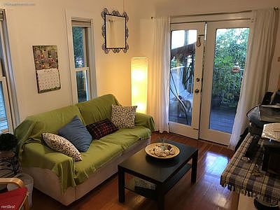 Living room with furniture